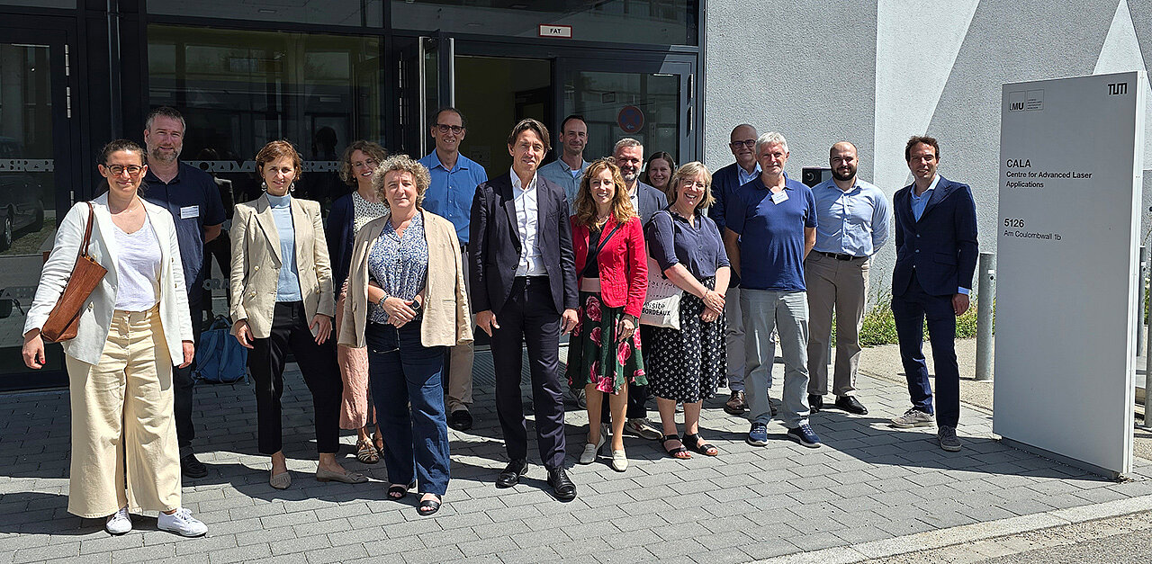 Picture of the News article Visit from Bordeaux